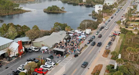 Stinkys Fish Camp famous restaurant in Santa Rosa Beach
